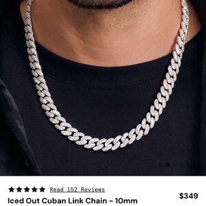 Men’s Jaxxon Iced Out Cuban Link Chain